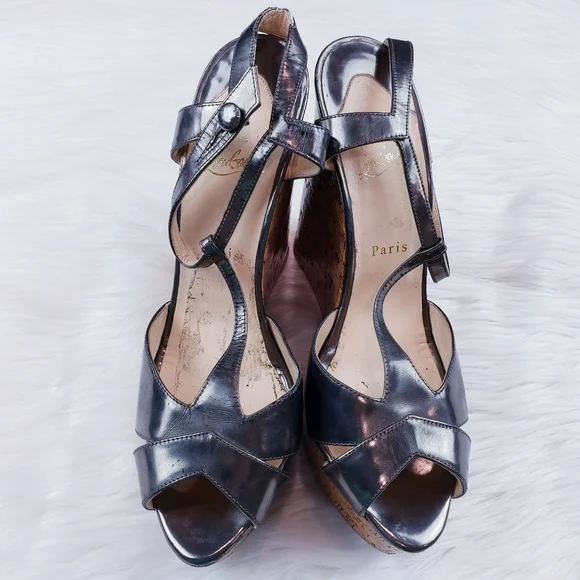 Christian Louboutin Marina Liege wedges - Picture 7 of 14